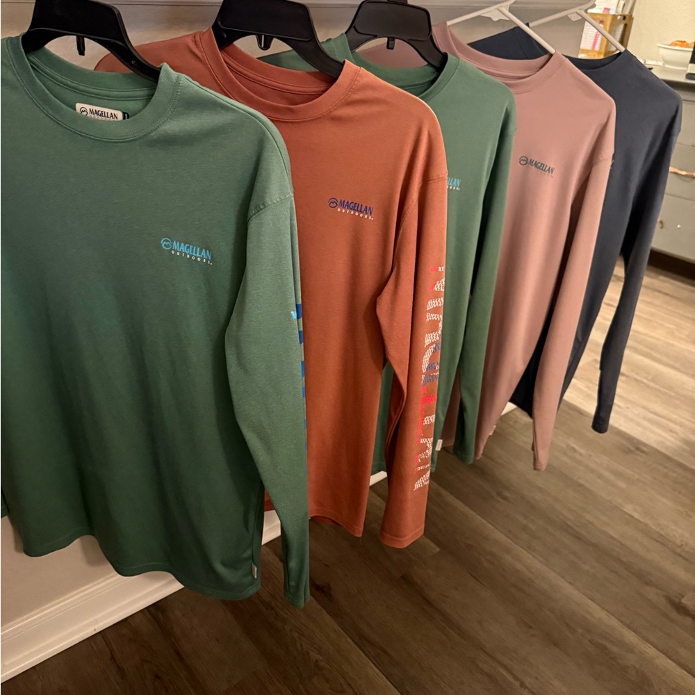 Magellan Long Sleeve Shirts in Assorted Colors